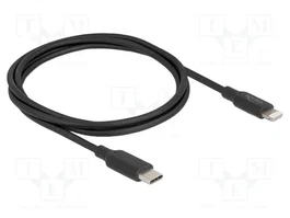DeLOCK Cable USB Type-C a Lightning 1 m Negro MFi