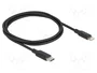 DeLOCK Cable USB Type-C a Lightning 1 m Negro MFi