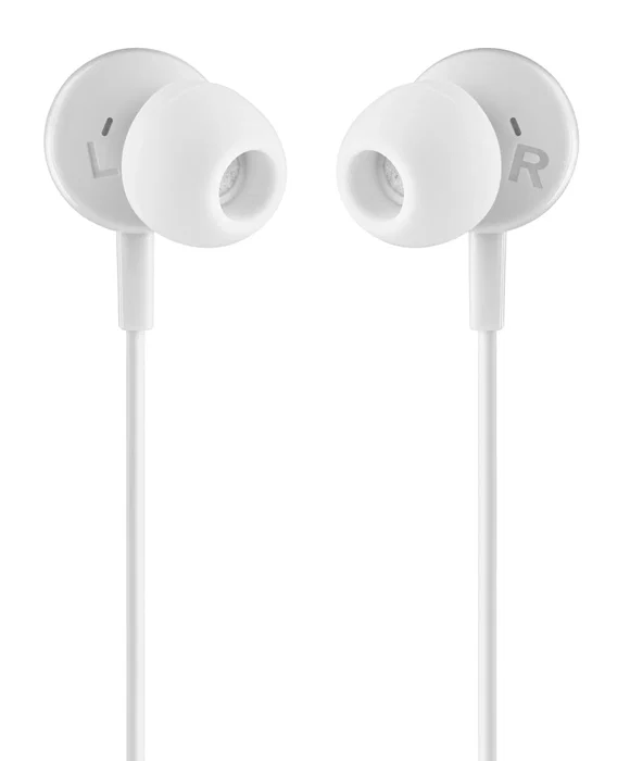 NGS CROSS DRIFT WHITE Auriculares Intrauditivos con Cable, Micrófono con Botón Multifunción y Control de Volumen para Llamadas y Música, Color Blanco