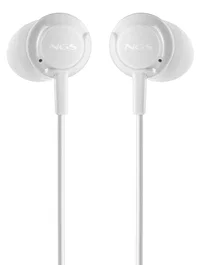 NGS Cross Drift Auriculares Intrauditivos Blancos con Micrófono