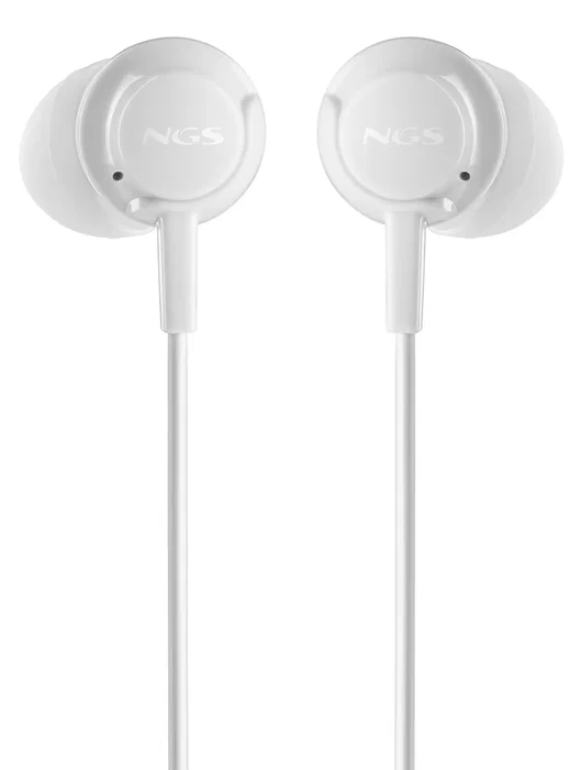 NGS Cross Drift Auriculares Intrauditivos Blancos con Micrófono NGS Cross Drift Auriculares Intrauditivos Blancos con Micrófono
