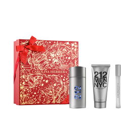 Carolina Herrera 212 NYC MEN Estuche 3 pz Eau de Toilette para Hombre