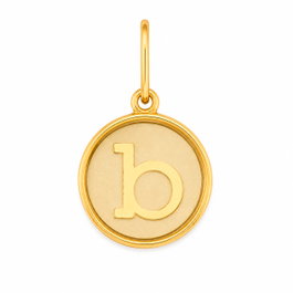 Alex And Ani Charm Letra B Dorado