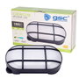 GSC Evolution Aplique LED ovalado Cercis con rejilla 15W 4000K Negro