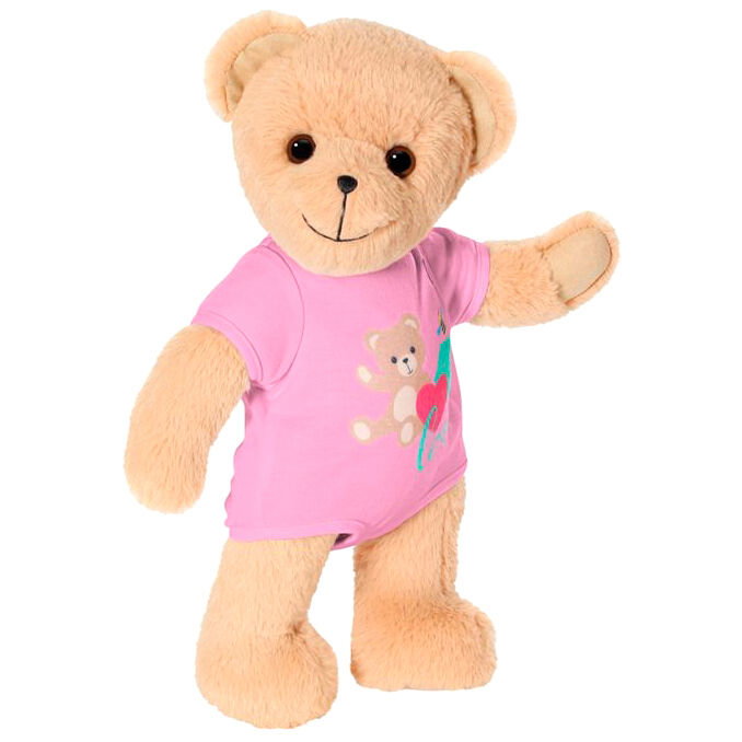 Baby Born Osito de Peluche Rosa 36 cm, Muñeco de Peluche con Brazos y Piernas Móviles, Juguete de Acompañamiento