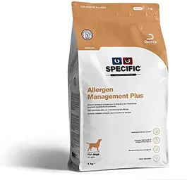 Specific 3x4 kg Specific Canine Adult Cod-Hy Allergy Management Plus Alimento para Perros con Alergias Alimentarias y Atopia 12 kg