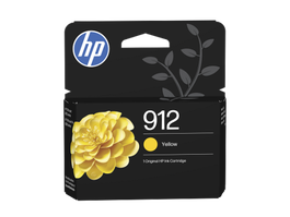 HP Cartucho de tinta Original 912 Amarillo