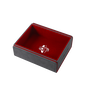 Gamegenic Token Keep Caja para Fichas y Cartas, Color Gris/Rojo, para Juegos de Mesa y Coleccionables, con Cierre Magnético