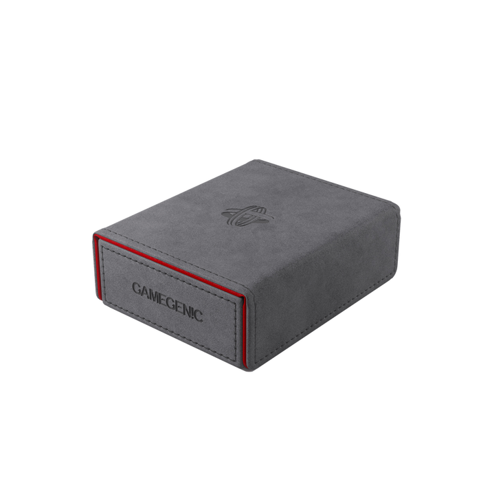 Gamegenic Token Keep Caja para Fichas y Cartas, Color Gris/Rojo, para Juegos de Mesa y Coleccionables, con Cierre Magnético Gamegenic Token Keep Caja para Fichas y Cartas, Color Gris/Rojo, para Juegos de Mesa y Coleccionables, con Cierre Magnético