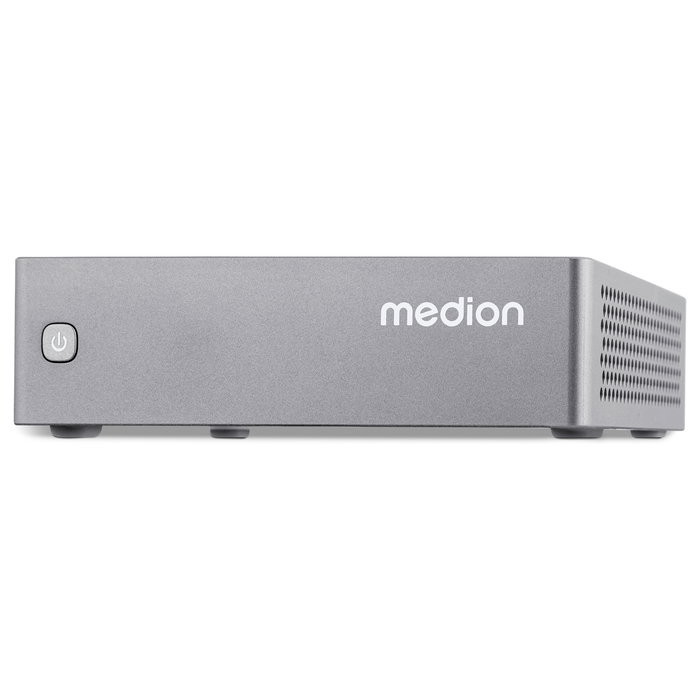 Medion S06 MD35310 Mini PC Barebone Intel Core i3-1315U (6 núcleos, hasta 4.5 GHz), 0GB RAM, 0GB SSD, Wi-Fi 6, Bluetooth 5.2, HDMI, DisplayPort, FreeDOS