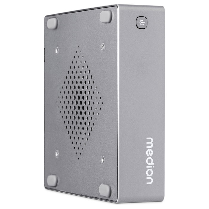 Medion S06 MD35310 Mini PC Barebone Intel Core i3-1315U (6 núcleos, hasta 4.5 GHz), 0GB RAM, 0GB SSD, Wi-Fi 6, Bluetooth 5.2, HDMI, DisplayPort, FreeDOS