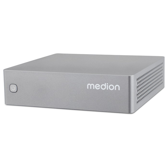 Medion S06 MD35310 Mini PC Barebone Intel Core i3-1315U (6 núcleos, hasta 4.5 GHz), 0GB RAM, 0GB SSD, Wi-Fi 6, Bluetooth 5.2, HDMI, DisplayPort, FreeDOS