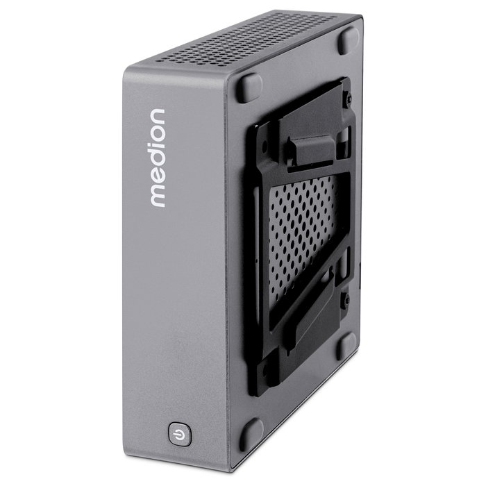 Medion S06 MD35310 Mini PC Barebone Intel Core i3-1315U (6 núcleos, hasta 4.5 GHz), 0GB RAM, 0GB SSD, Wi-Fi 6, Bluetooth 5.2, HDMI, DisplayPort, FreeDOS