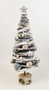DKD Home Decor Árbol de Corteza de Abedul Nevado Natural 21x21x52 cm