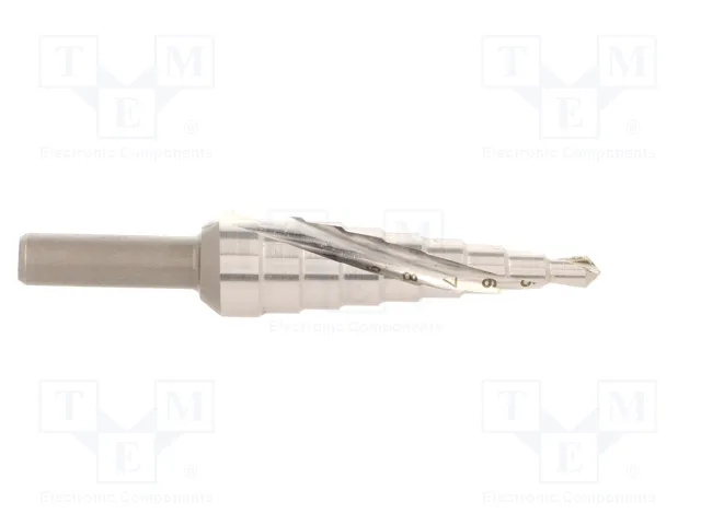 ALPEN-MAYKESTAG Broca de acero rápido HSS graduada y multiescalonada 4-12mm ALPEN-MAYKESTAG Broca de acero rápido HSS graduada y multiescalonada 4-12mm