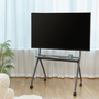 Aisens Soporte de Suelo Pro con Ruedas FT86FE-143 para TV de 50-86 pulgadas