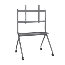 Aisens Soporte de Suelo Pro con Ruedas FT86FE-143 para TV de 50-86 pulgadas