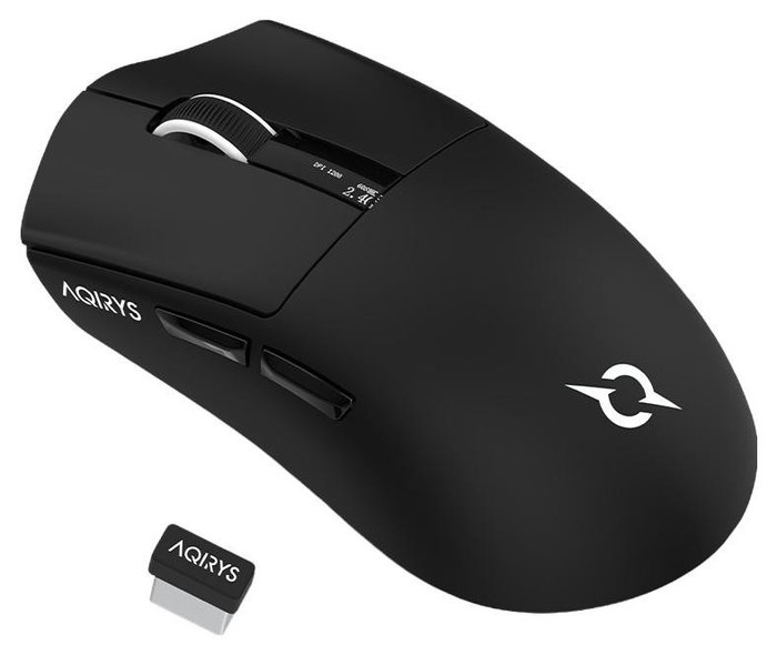 AQIRYS ZEPHYR Ratón Gaming Inalámbrico 26000 DPI Óptico Negro AQIRYS ZEPHYR Ratón Gaming Inalámbrico 26000 DPI Óptico Negro