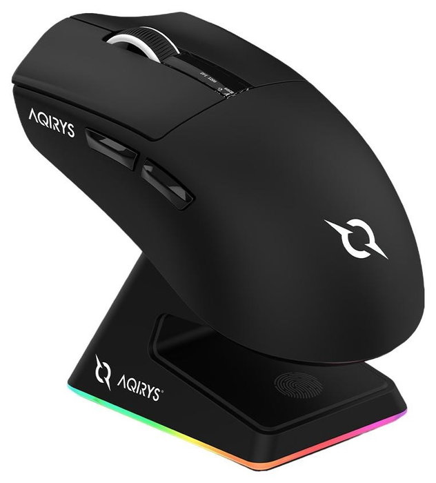 AQIRYS ZEPHYR Ratón Gaming Inalámbrico 26000 DPI Óptico Negro AQIRYS ZEPHYR Ratón Gaming Inalámbrico 26000 DPI Óptico Negro
