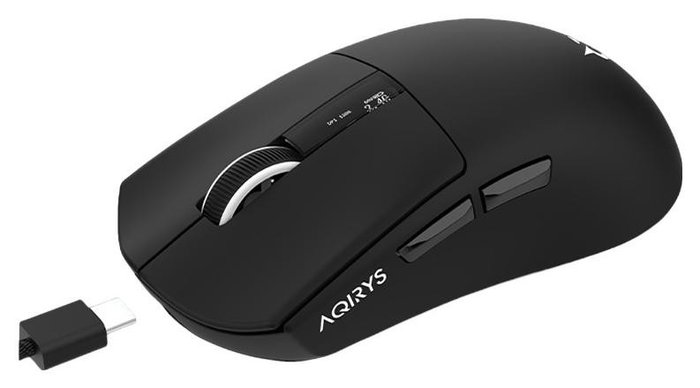 AQIRYS ZEPHYR Ratón Gaming Inalámbrico 26000 DPI Óptico Negro AQIRYS ZEPHYR Ratón Gaming Inalámbrico 26000 DPI Óptico Negro
