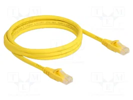 DeLOCK Cable de red Cat.6a U/UTP Fast Tracing 2 m Amarillo