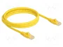 DeLOCK Cable de red Cat.6a U/UTP Fast Tracing 2 m Amarillo