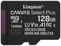 Kingston Canvas Select Plus 128 GB MicroSDXC con Adaptador