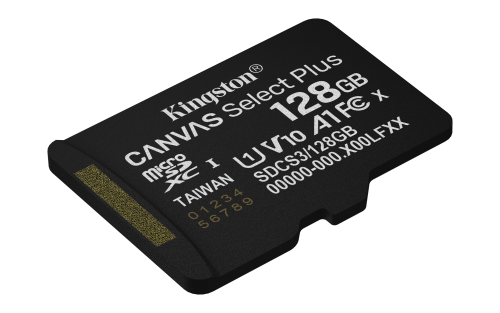 Kingston Canvas Select Plus 128 GB MicroSDXC con Adaptador Kingston Canvas Select Plus 128 GB MicroSDXC con Adaptador