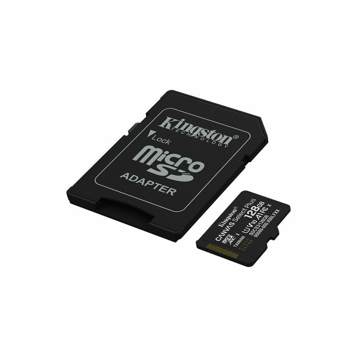 Kingston Canvas Select Plus 128 GB MicroSDXC con Adaptador Kingston Canvas Select Plus 128 GB MicroSDXC con Adaptador