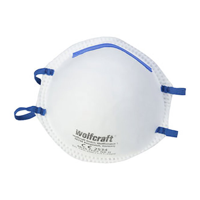 Pack 20 mascaras antipolvo ffp2 nr d 4837000 wolfcraft Pack 20 mascaras antipolvo ffp2 nr d 4837000 wolfcraft