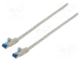 GOOBAY Patch cord Cat 6a S/FTP 15m Gris