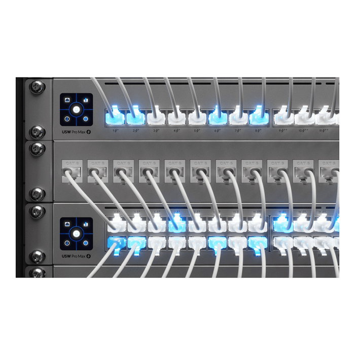 Ubiquiti Networks UACC-Cable-Patch-EL-5M-W Cable de Red UniFi Etherlighting Cat6 5 m PoE++ Blanco RJ-45 Macho Plug and Play