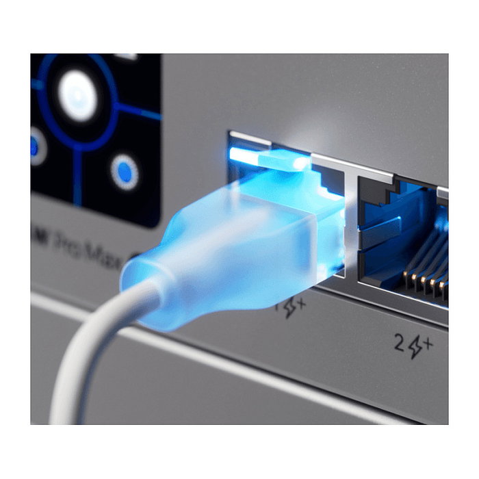 Ubiquiti Networks UACC-Cable-Patch-EL-5M-W Cable de Red UniFi Etherlighting Cat6 5 m PoE++ Blanco RJ-45 Macho Plug and Play