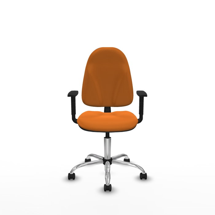 PIQUERAS Y CRESPO Silla de oficina Algarra Naranja
