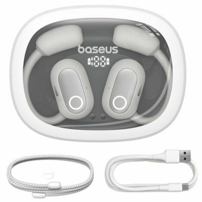 Auriculares con Micrófono Baseus A00073200213-00 Blanco