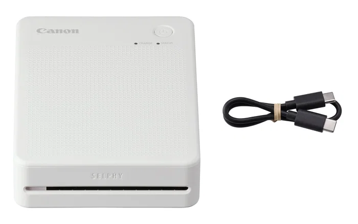 Canon SELPHY QX20 WH - Impresora de Fotos Portátil por Sublimación, Wifi y Bluetooth, Blanco, Resolución 287 x 287 DPI, Tamaño de Impresión 7.2x8.5 cm