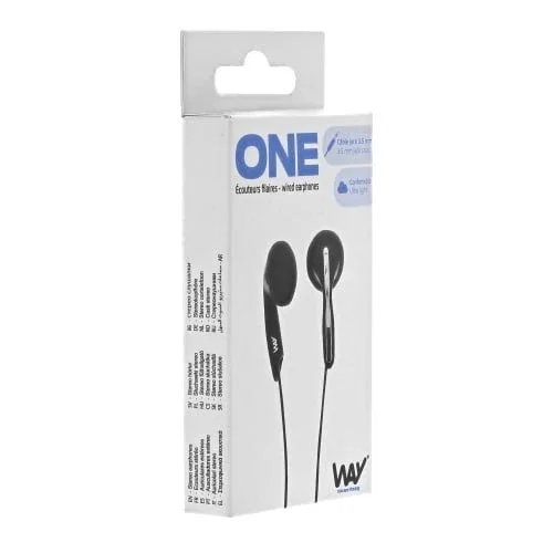 TNB Auriculares T'nB One Alámbricos In-ear Negro TNB Auriculares T'nB One Alámbricos In-ear Negro