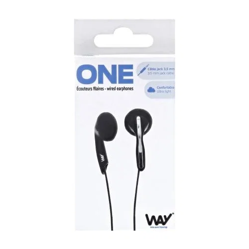 TNB Auriculares T'nB One Alámbricos In-ear Negro TNB Auriculares T'nB One Alámbricos In-ear Negro