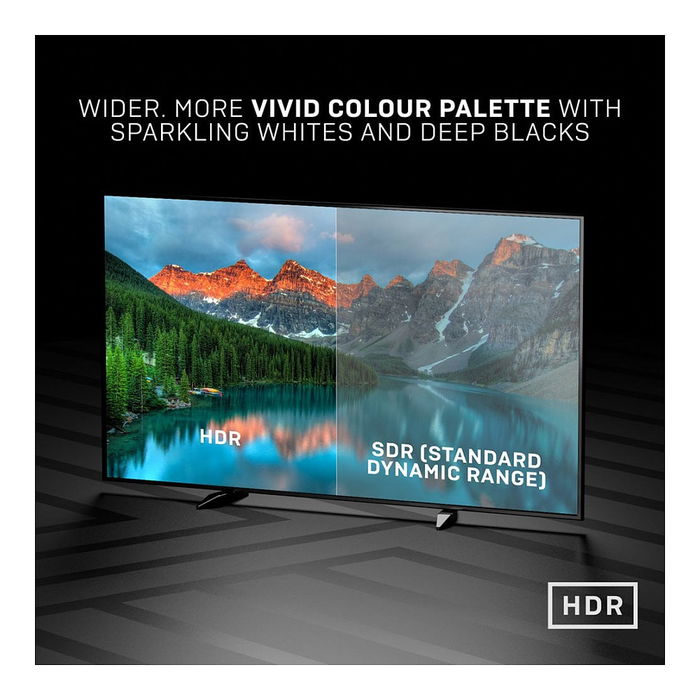 LINDY HDMI High Speed Cable Black Line, 0.5m, Negro, 4K UHD, HDR, 18Gbps, Ethernet, Audio Return Channel (ARC)