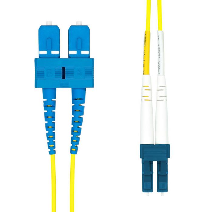 ProXtend Cable de Fibra Óptica LC-SC UPC OS2 Duplex Monomodo 7M ProXtend Cable de Fibra Óptica LC-SC UPC OS2 Duplex Monomodo 7M