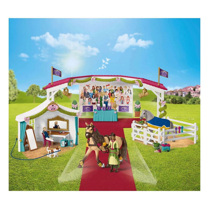 Schleich Horse Club 42466 Groe Pferdeshow Playset