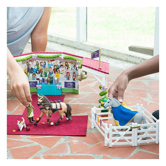 Schleich Horse Club 42466 Groe Pferdeshow Playset