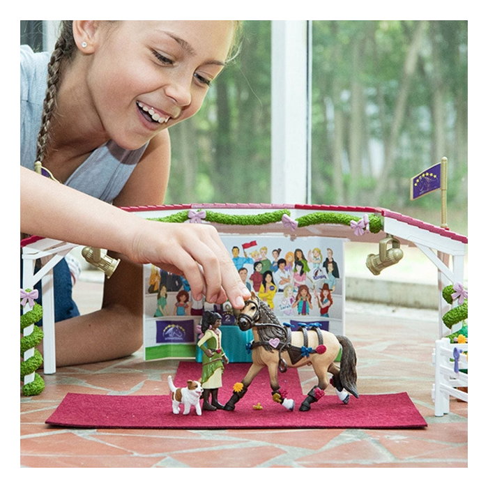 Schleich Horse Club 42466 Groe Pferdeshow Playset
