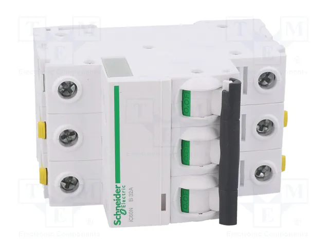 SCHNEIDER ELECTRIC ACTI9 MCB Interruptor magnetotérmico 63A 3 polos Característica B