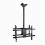 Tooq Soporte de Techo para 2 Pantallas 43-86 pulgadas Negro