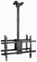Tooq Soporte de Techo para 2 Pantallas 43-86 pulgadas Negro