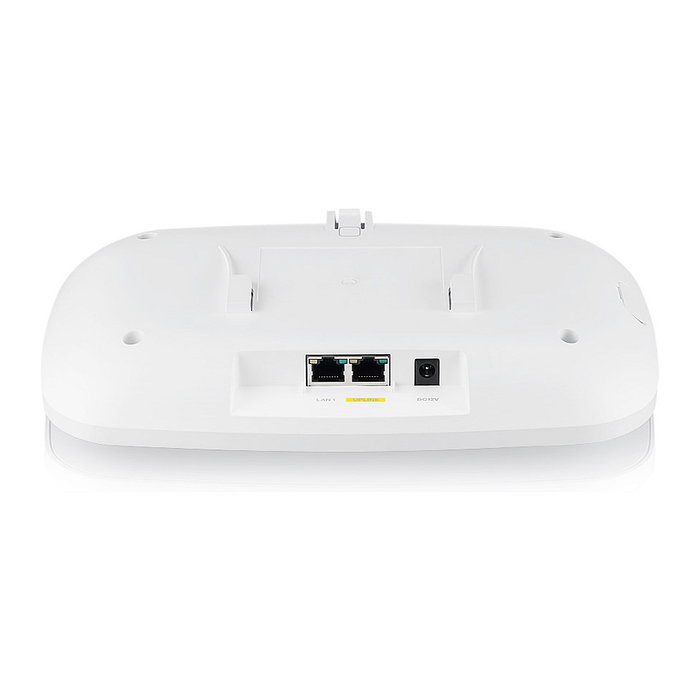 Zyxel WBE630S Access Point WiFi 7 NebulaFlex Pro BE12300, Triple Banda (2.4, 5, 6 GHz) 11530 Mbit/s, 2x Puertos 2.5G LAN, PoE, Color Blanco