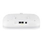 Zyxel WBE630S Access Point WiFi 7 NebulaFlex Pro BE12300, Triple Banda (2.4, 5, 6 GHz) 11530 Mbit/s, 2x Puertos 2.5G LAN, PoE, Color Blanco