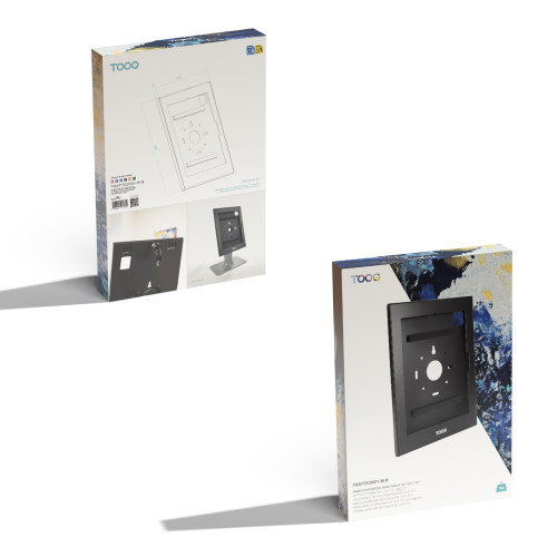 Tooq Marco Antirrobo para Tablet 12,4-13 Pulgadas Negro