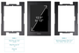 Tooq Marco Antirrobo para Tablet 12,4-13 Pulgadas Negro